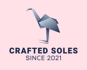 Ostrich Paper Craft  logo design