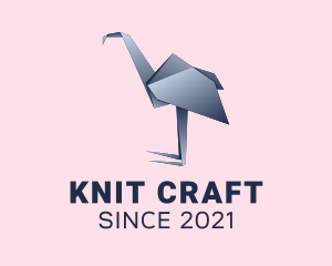 Ostrich Paper Craft  logo design