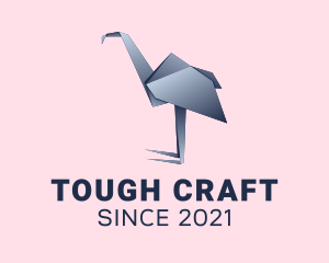 Ostrich Paper Craft  logo design