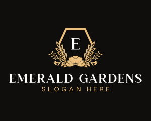 Elegant Flower Wedding logo design