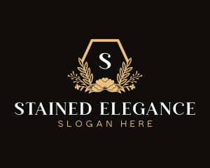 Elegant Flower Wedding logo design