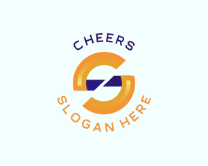 Creative Marketing Tech Letter S Logo