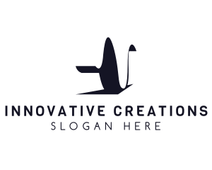 Creator - Wave Film Media logo design