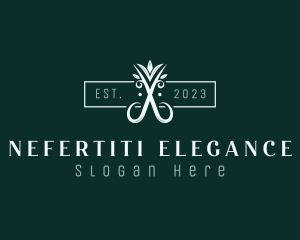 Elegant Upscale Shears logo design