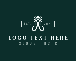 Elegant Upscale Shears Logo