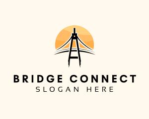 Bridge - Urban Bridge Compass logo design