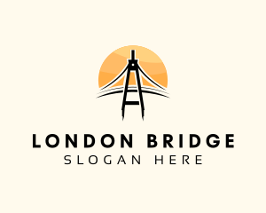 Urban Bridge Compass logo design