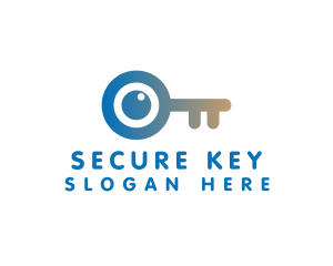 Key Lens Security logo design