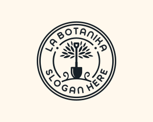 Landscaping - Garden Care Shovel logo design
