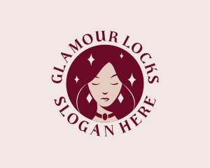 Wig - Woman Hair Salon logo design