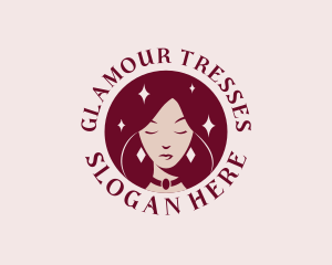 Wig - Woman Hair Salon logo design