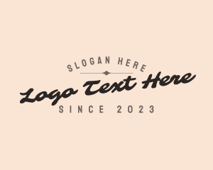 Rouge - Script Retro Brand logo design