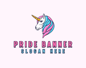 Unicorn Gamer Clan logo design