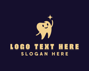 Tooth oral Hygiene Logo