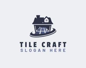 Floor Tiles Builder logo design