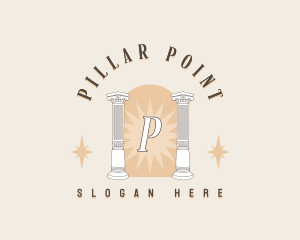 Column - Mystical Column Pillar logo design