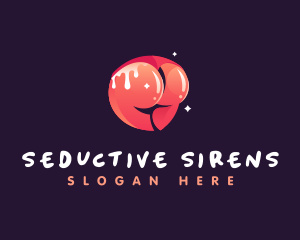 Erotic Butt Seductive logo design