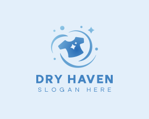 Clothes Washer Laundry logo design