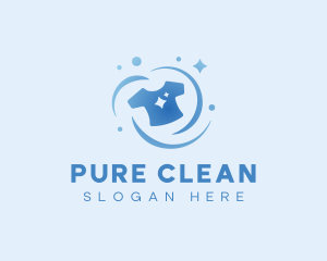 Detergent - Clothes Washer Laundry logo design