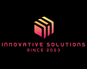 Technology Cube Solutions logo design