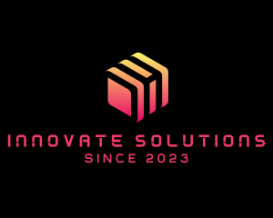 Startup - Technology Cube Startup logo design