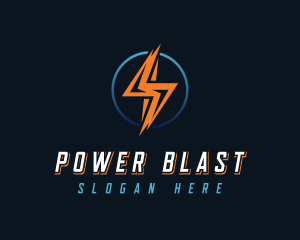 Thunder Bolt Energy logo design