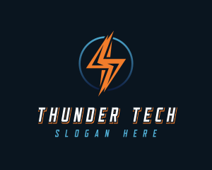 Thunder Bolt Energy logo design