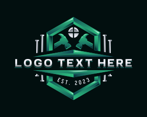 Contractor - House Builder Contractor logo design