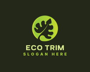 Leaf Eco Natural logo design