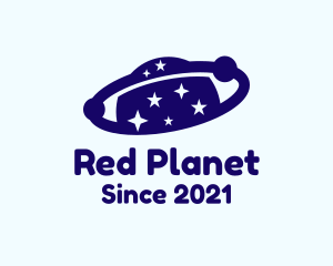 Starry Planet Orbit logo design