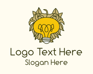 Light Bulb Sketch Logo