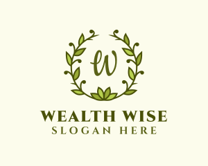 Bouquet - Wellness Flower Wreath logo design