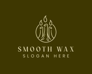 Wax Candle Light  logo design