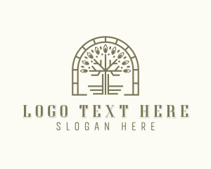 Gardening - Botanical Eco Tree logo design