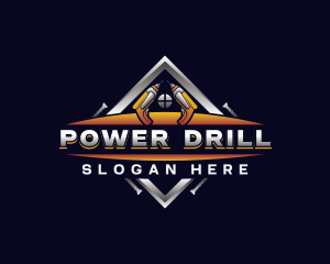 Drill Contractor Builder logo design