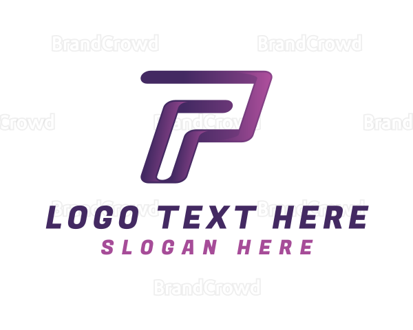 Gaming Tech Letter P Logo