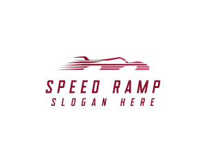 Sports Car Speed Racing logo design