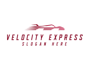 Sports Car Speed Racing logo design