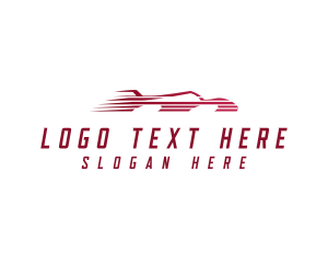 Sports Car Speed Racing Logo