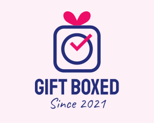 Christmas Gift Time logo design