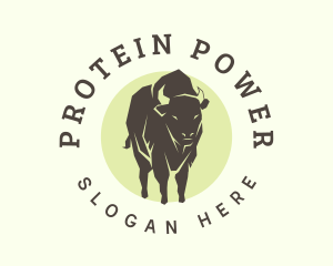 Protein - Wild Bison Ranch logo design