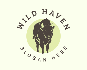 Wild Bison Ranch logo design