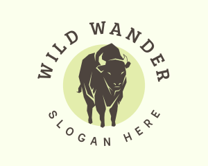 Wild Bison Ranch logo design