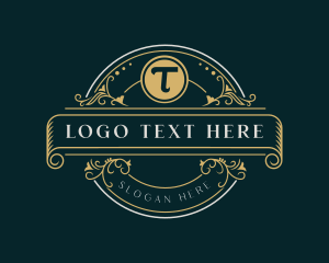 Luxury - Tau Symbol Decorative Ornament logo design