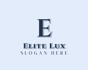 Upmarket - Luxury Studio Boutique logo design