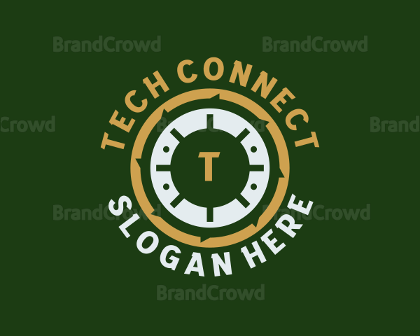 Tech Crypto Currency Logo