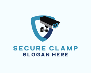 Security Camera Shield logo design