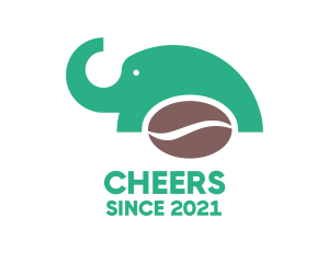 Producer - Elephant Coffee Bean logo design