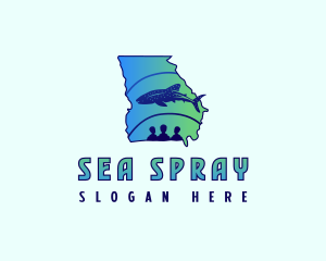 Georgia Oceanic Aquarium logo design