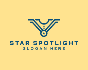 Star Medal Uniform logo design